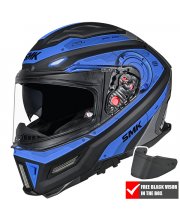 SMK Agnar Cyborg Motorcycle Helmet at JTS Biker Clothing